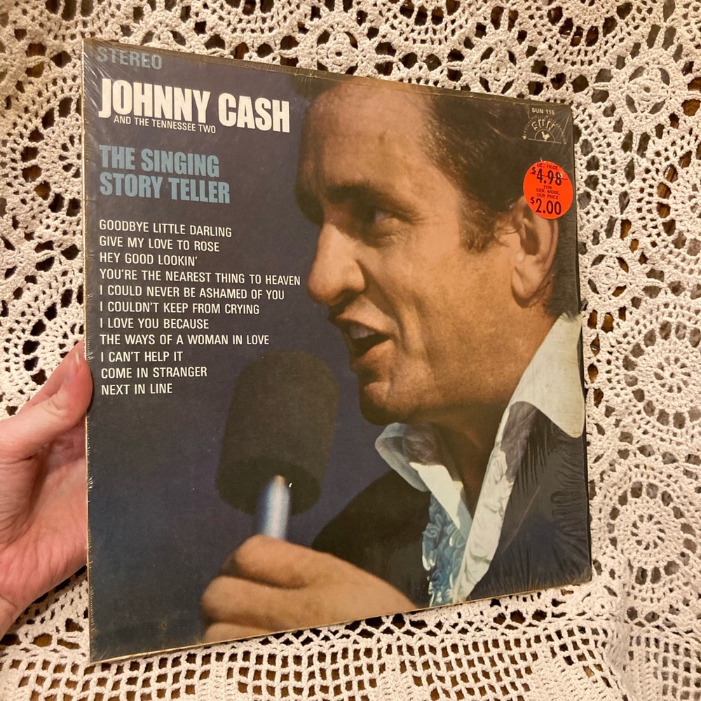 Johnny Cash and The Tennessee Two - The Singing Story Teller - Vinyl LP Album